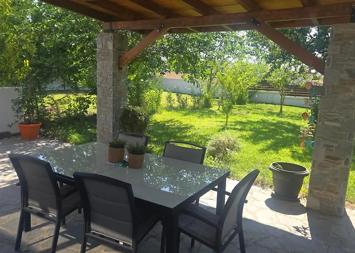 Serenusgreece Sani House With Garden And Jacuzzi Вилла
